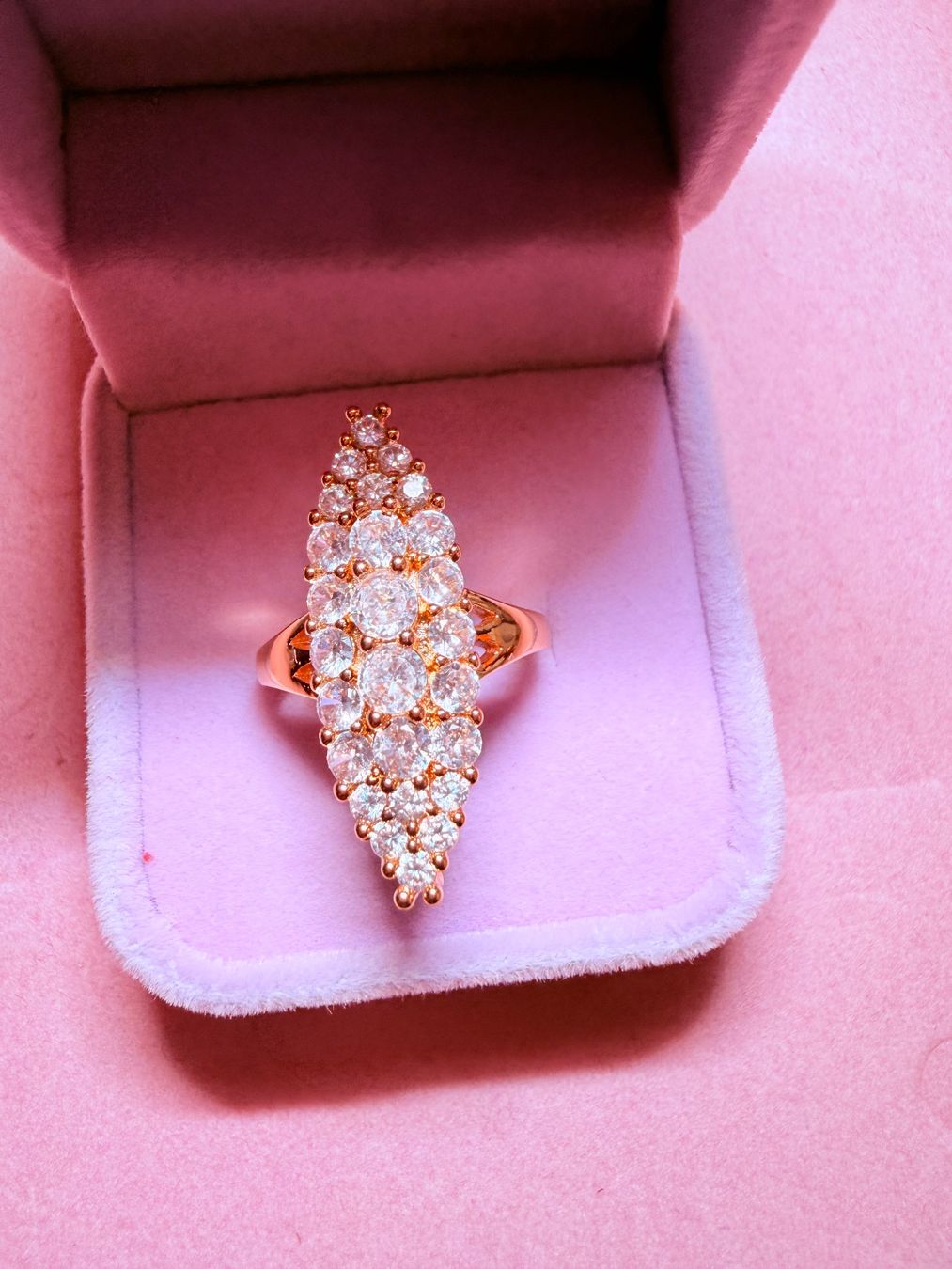 Anelli: Bague Marquise – Nuovo e nell'imballaggio originale da St-Maurice venduto da Sandrinette123 2