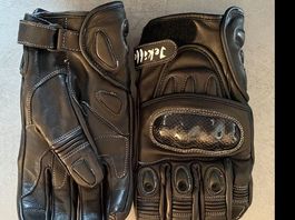 Gants moto en cuir