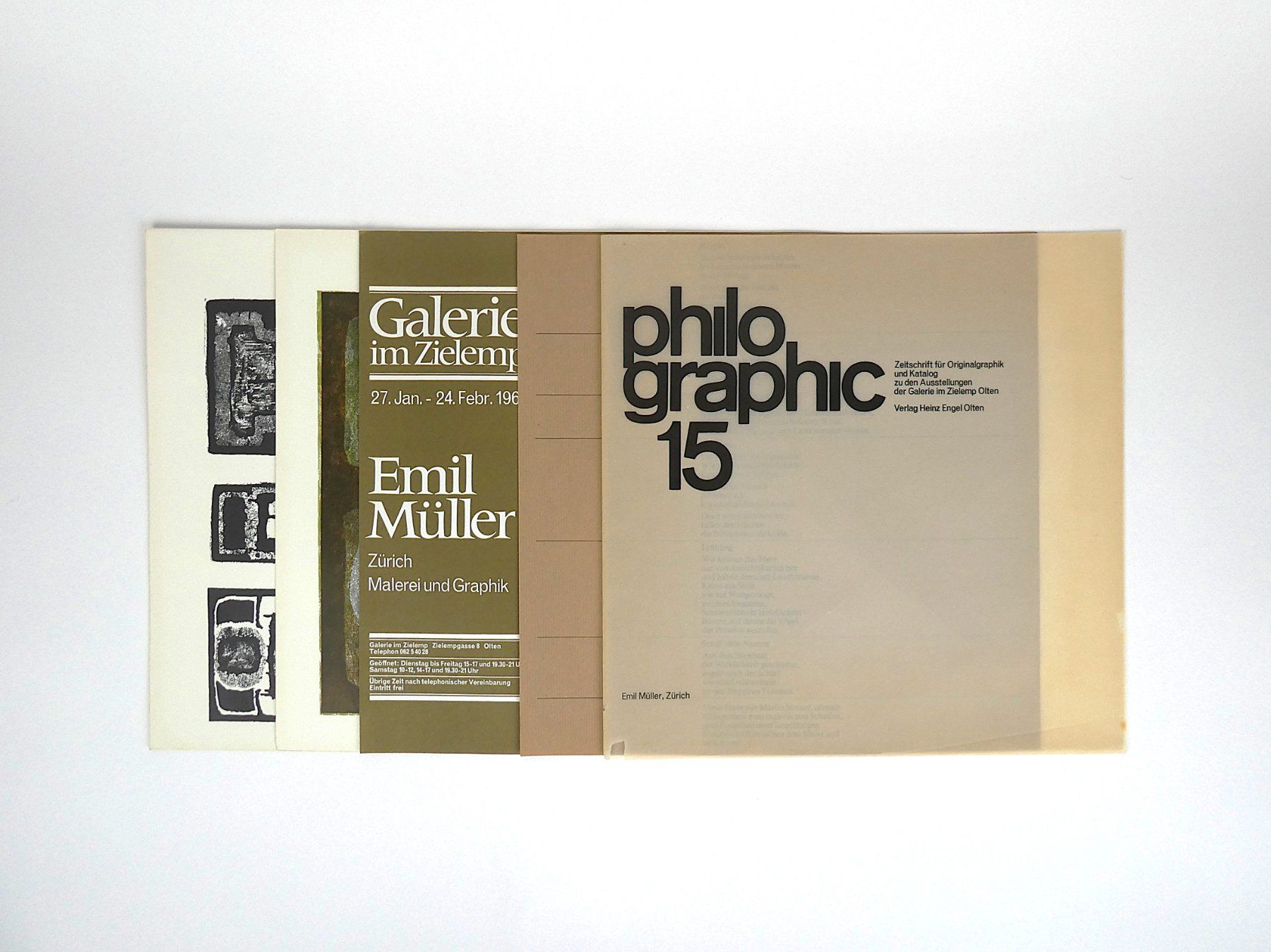Zeitschriften & Magazine: philographic 15 Zeitschrift - Emil Müller – Gebraucht aus Urtenen-Schönbühl von Restwert_Schoenbuehl 2
