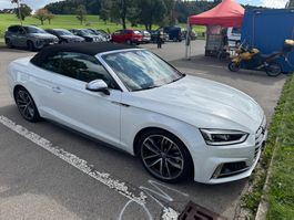 Audi S5 Cabriolet 2017 top configuration Pearl white 354PS