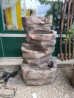 Polyresin Brunnen Boulder