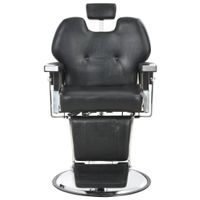 Friseurstuhl Schwarz 72×68×98 cm Kunstleder