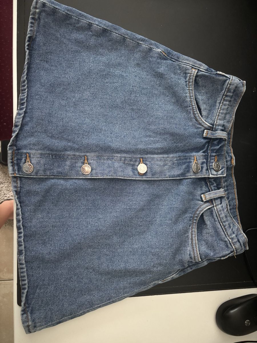 Gonne: Denim Rock Gr. 38 - Knopfleiste – Nuovo (secondo la descrizione) da Kehrsatz venduto da ale_zpc6