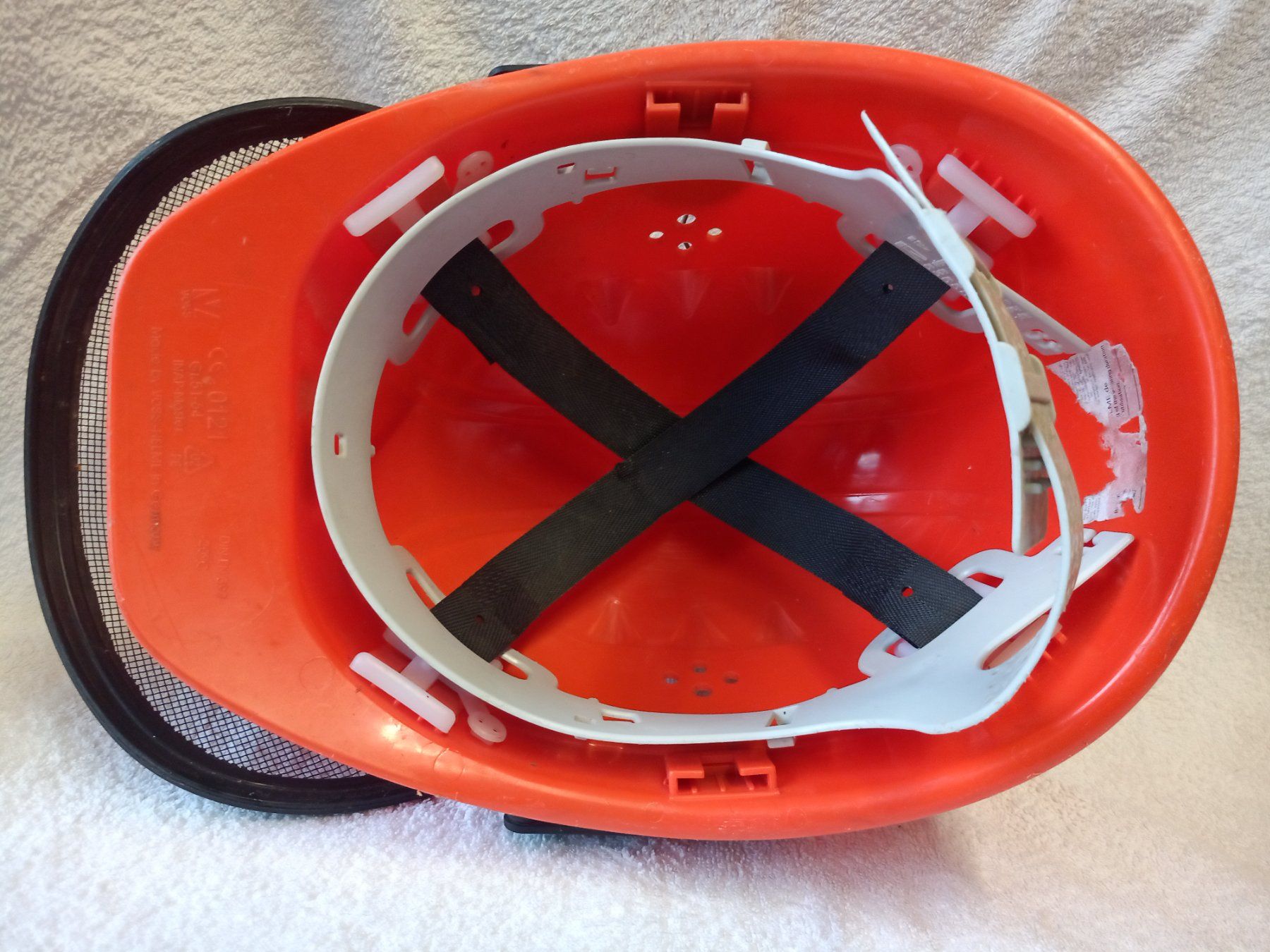 Protezione per viso e udito: Holzerhelm / Arbeitshelm / Forsthelm – Usato da Oberegg venduto da 19franzi94 5
