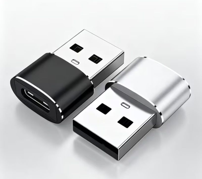 Laufwerke & Adapter: USB-A auf USB-C Stecker / Adapter – Neu (gemäss Beschreibung) aus Niederhasli von MT660