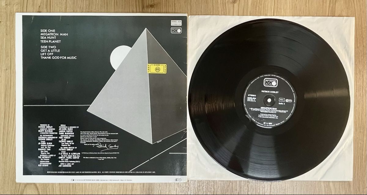 Dischi in vinile: Patrick Cowley - Megatron Man – Usato da Oberstammheim venduto da Heyjinroh 1