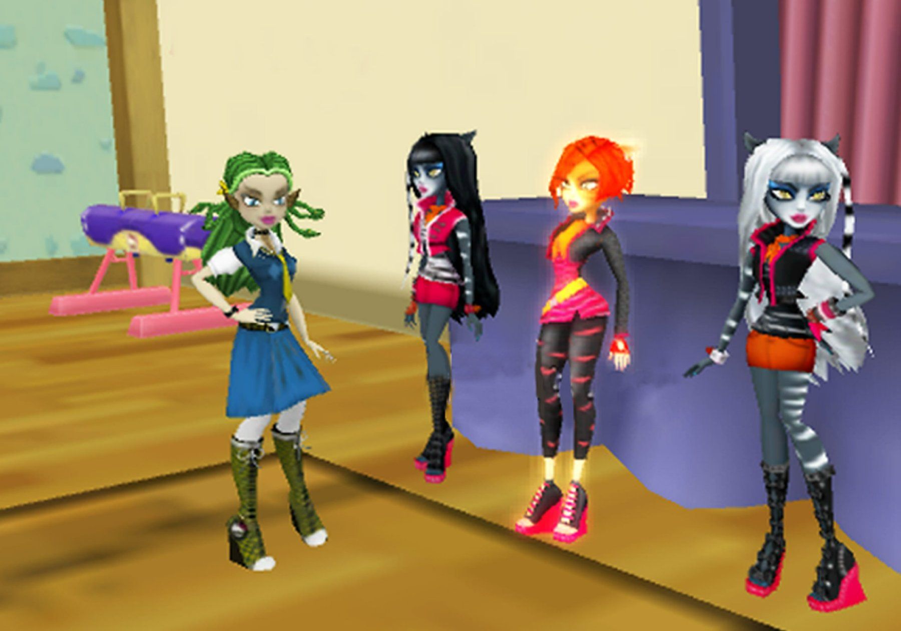 Nintendo Giochi: Monster High Monsterkrasse Highschool-Klasse!  DS – Usato da Schüpfheim venduto da Games_Spielkonsolen 4