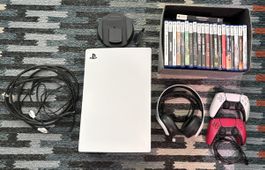 PlayStation 5 Console with Games and Accessories