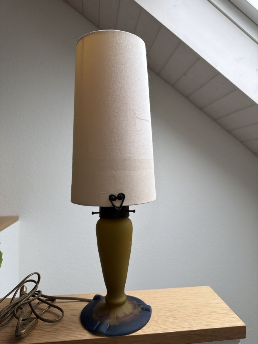 Lampen: Lampe antik, Degué Frankreich. – Gebraucht aus Biberist von Momo33 1