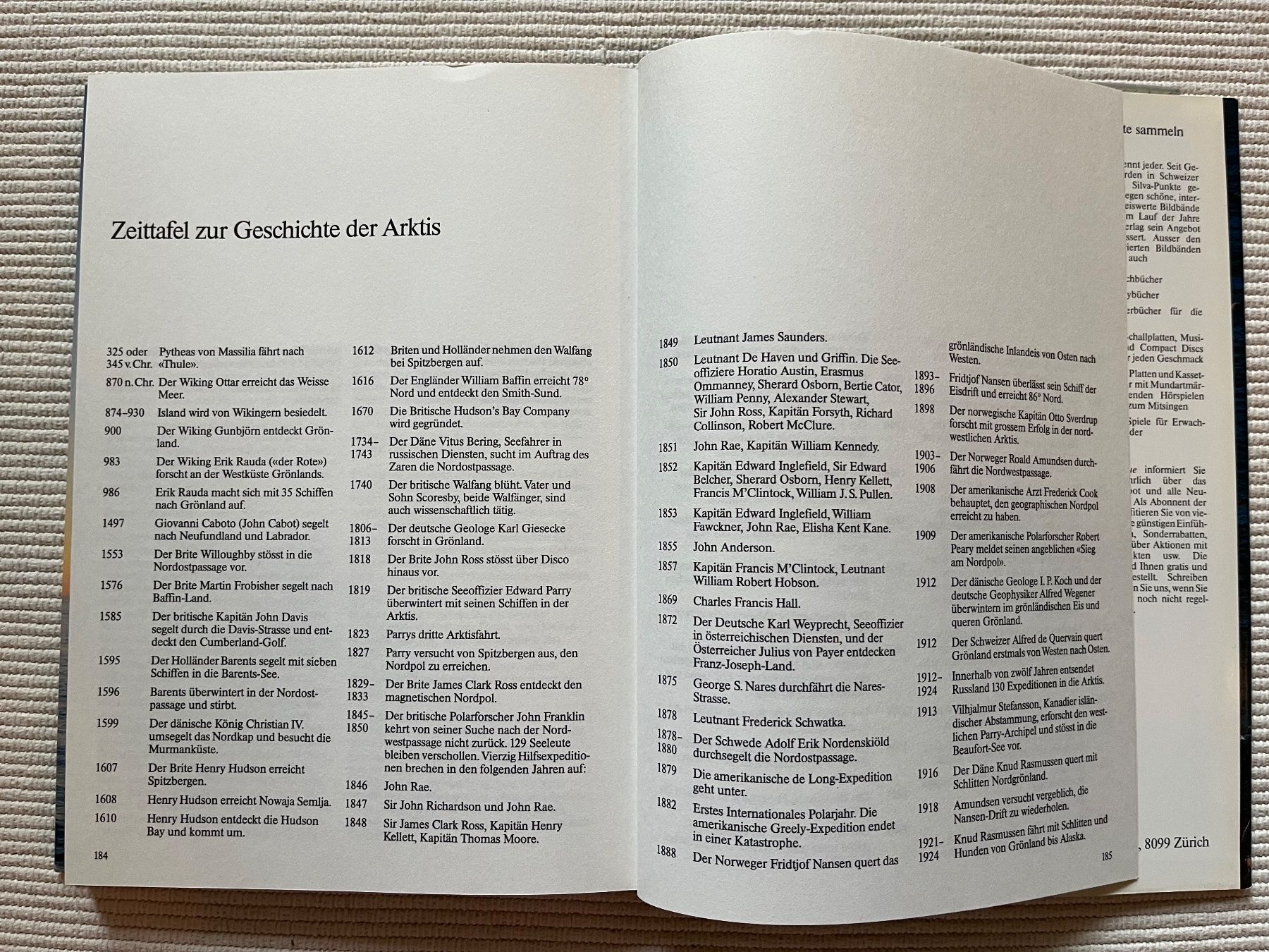 Bücher: Victor Stoll - Die Arktis – Gebraucht aus Zürich von Gurkis 9
