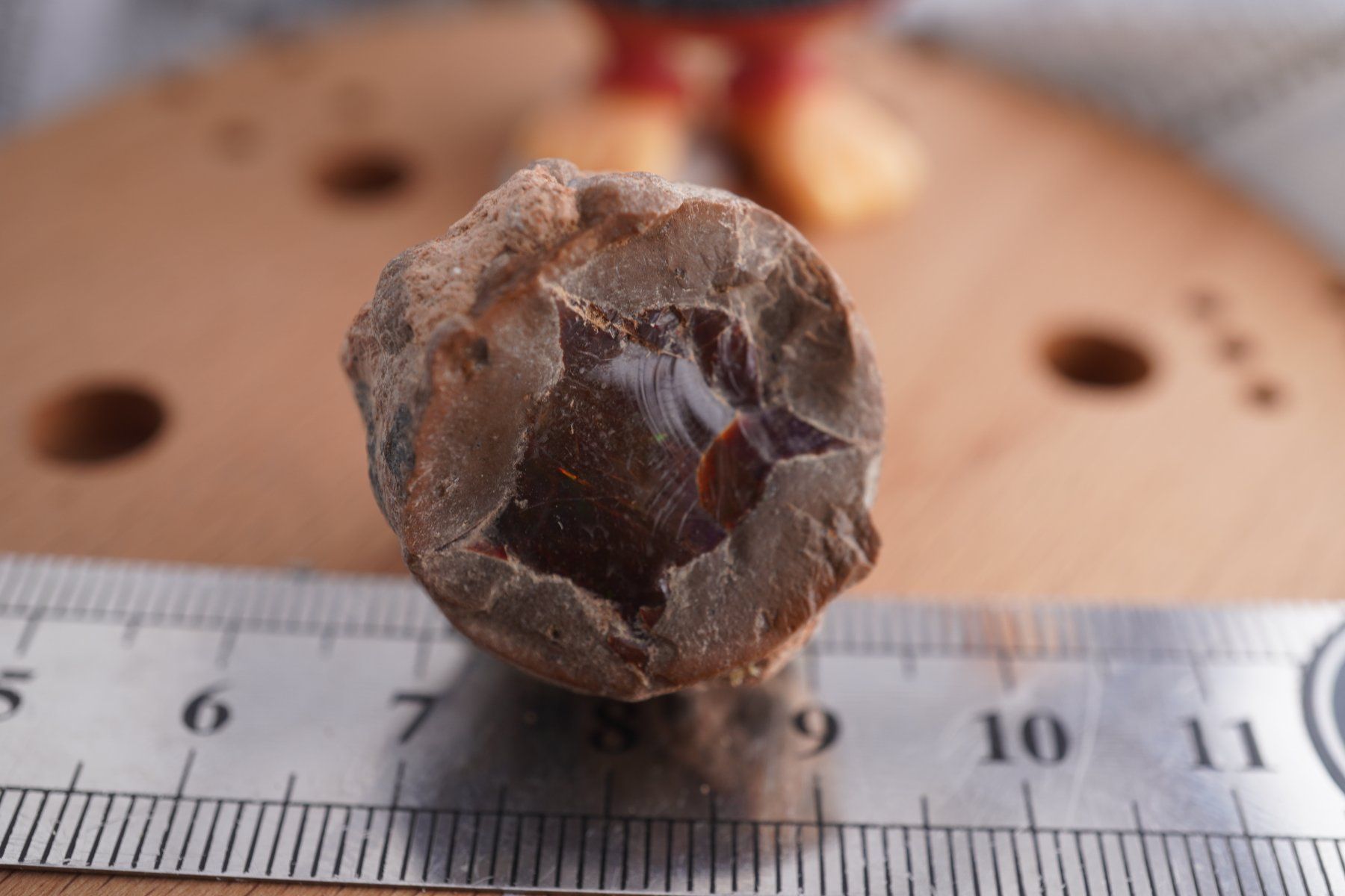 Pietre preziose: Chocolat Opal Nuss   67ct Einzelstück TOPSTONE – Nuovo e nell'imballaggio originale da Eschenbach SG venduto da topstone 7