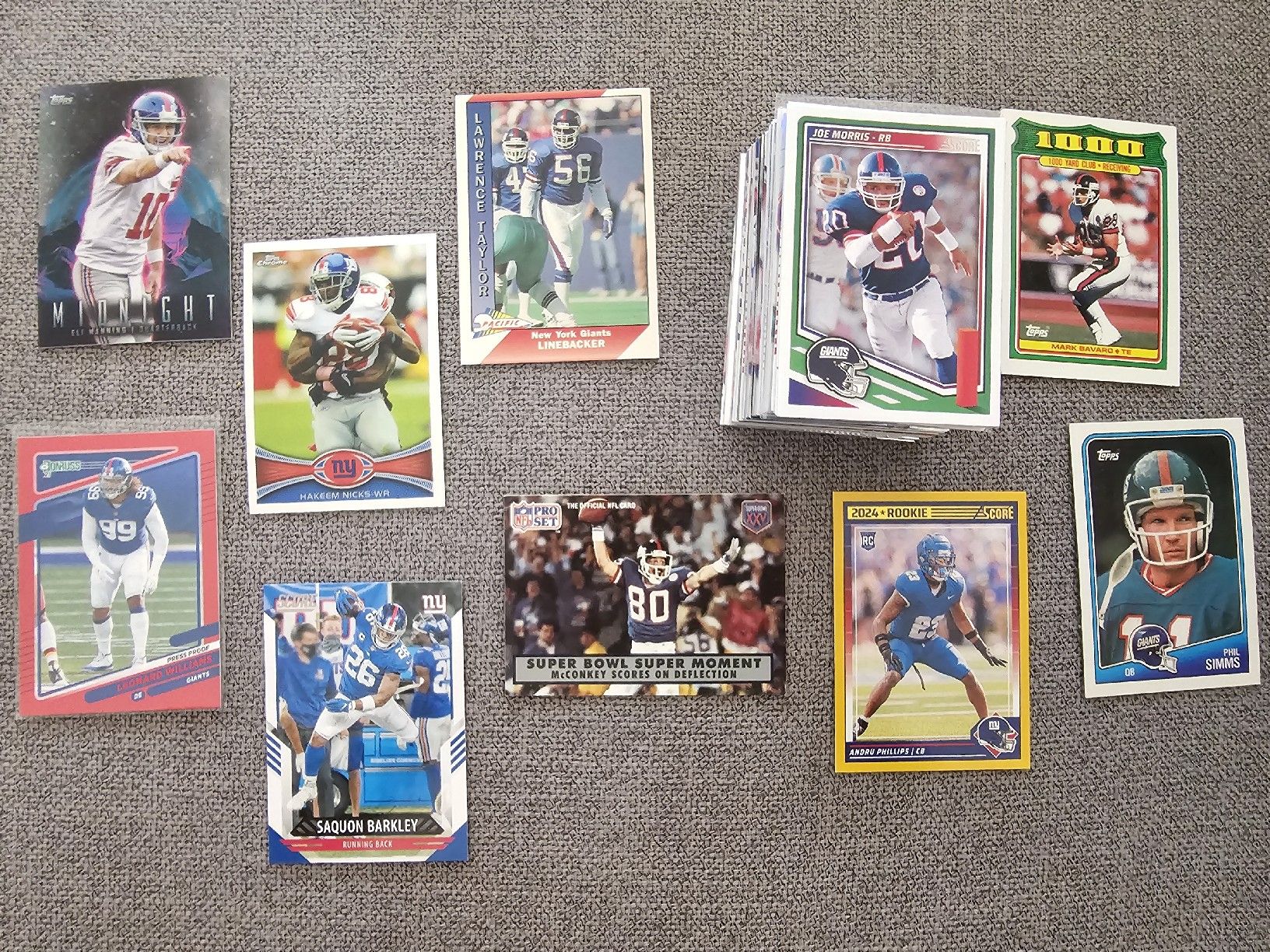 NFL Carte collezionabili: NFL Trading Cards New York Giants – Nuovo (secondo la descrizione) da Malters venduto da King1901