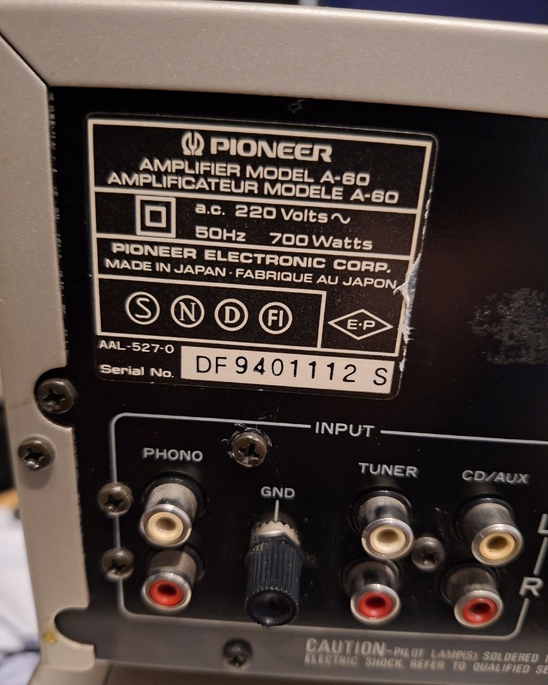 Pioneer Amplificateurs: Verstärker – D'occasion à Effretikon par bero52 2