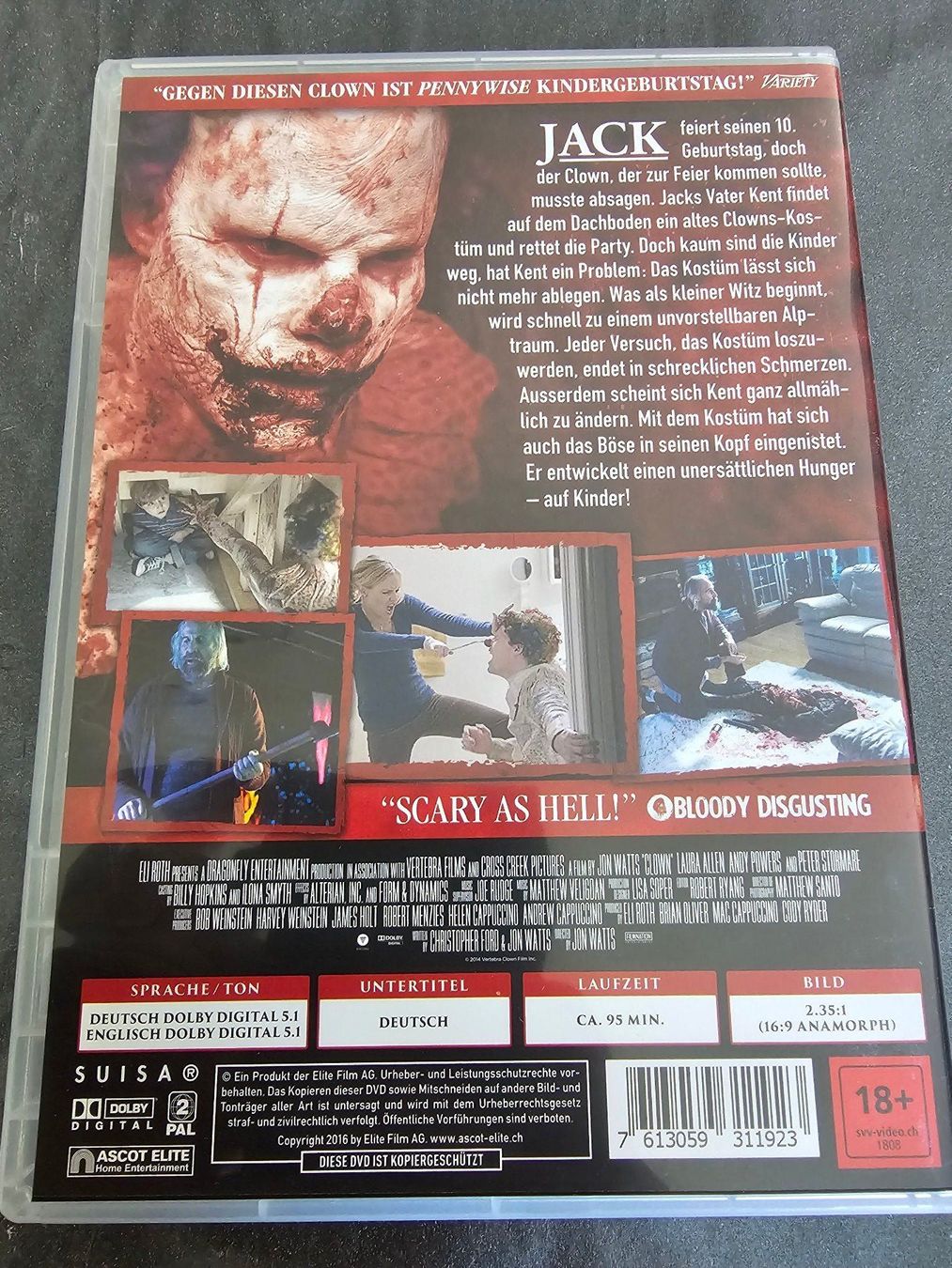 Alle DVDs: DVD - Clown (Horror von Eli Roth) – Gebraucht aus Biberist von Foolio0 1