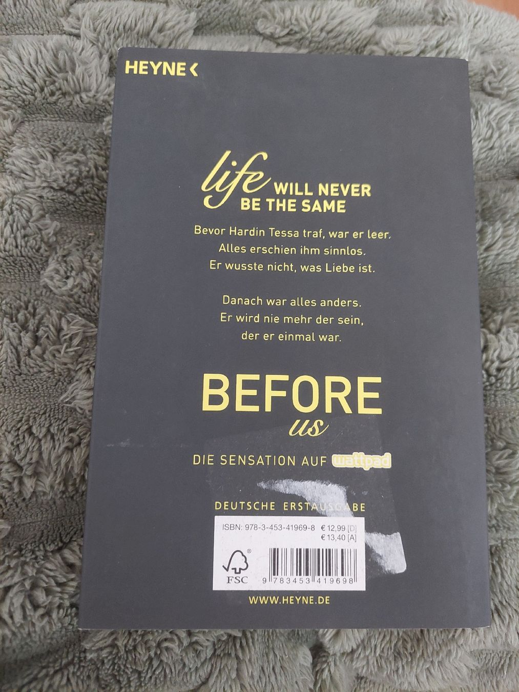 Libri: Anna Todd - Before us, Band 5 – Usato da Sennhof venduto da NNC_11 1