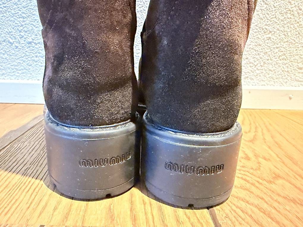 Damenschuhe: Miumiu Boots - Grösse 38 – Gebraucht aus Adligenswil von TST04 1