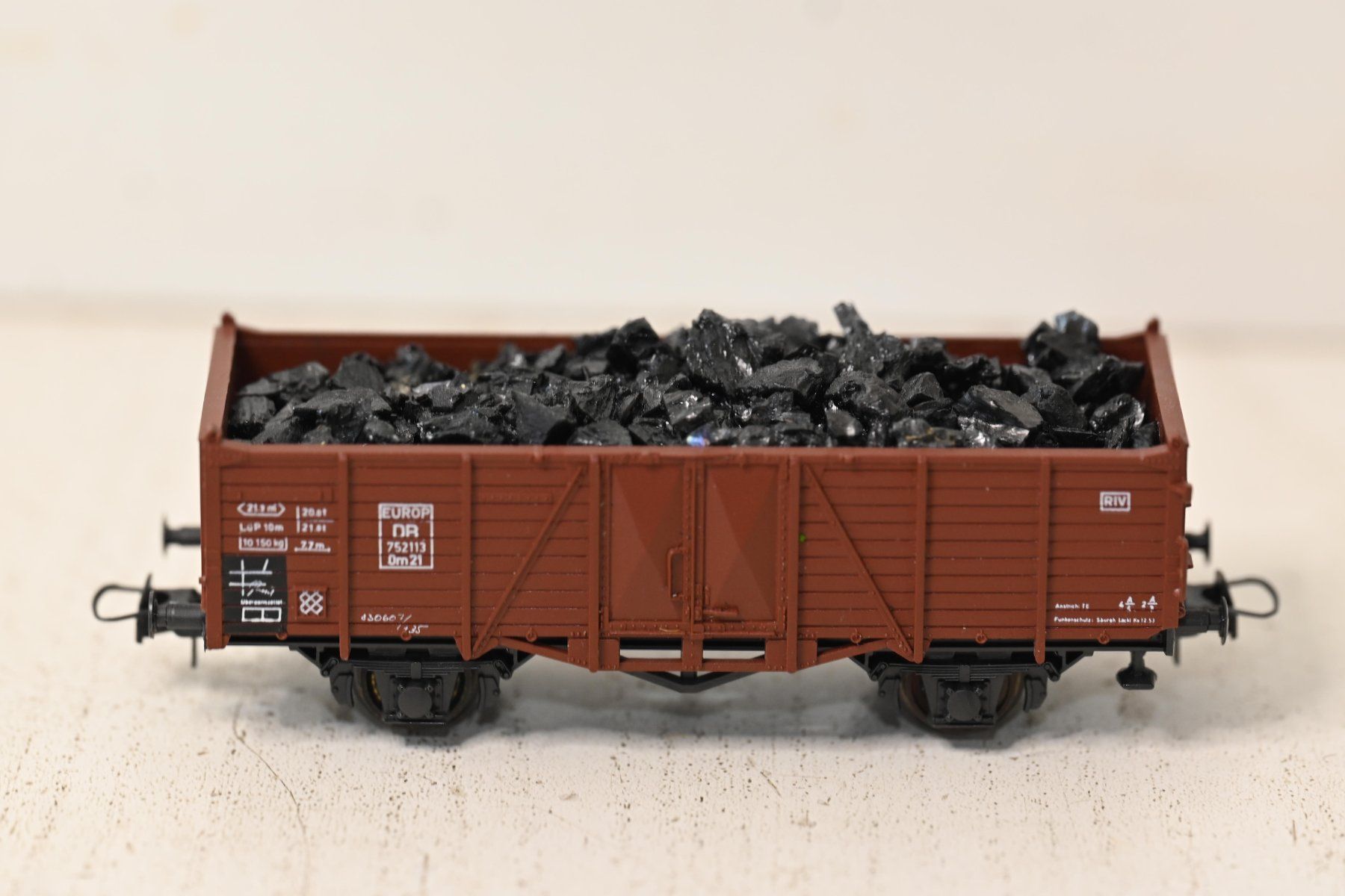 Roco Modellini di ferrovie: Kohlewagen Roco HO/DC ohne OVP – Usato da Laupen ZH venduto da Zmoewe 3