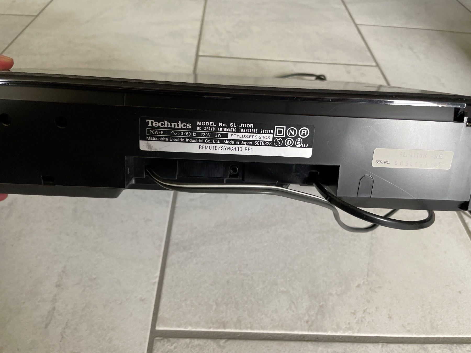 Technics Giradischi: Tourne Disques Technics Platten Spieler – Usato da Faoug venduto da Vogelgryf 3