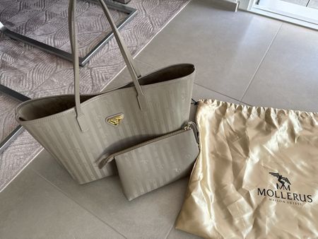 Maison Mollerus Shopper Taupe NEU