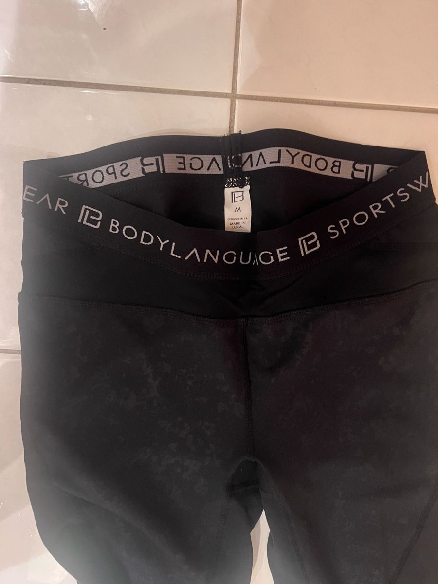 Leggings: Legging de sport, Body Language, Taille M – Gebraucht aus Hauterive NE von Lipal