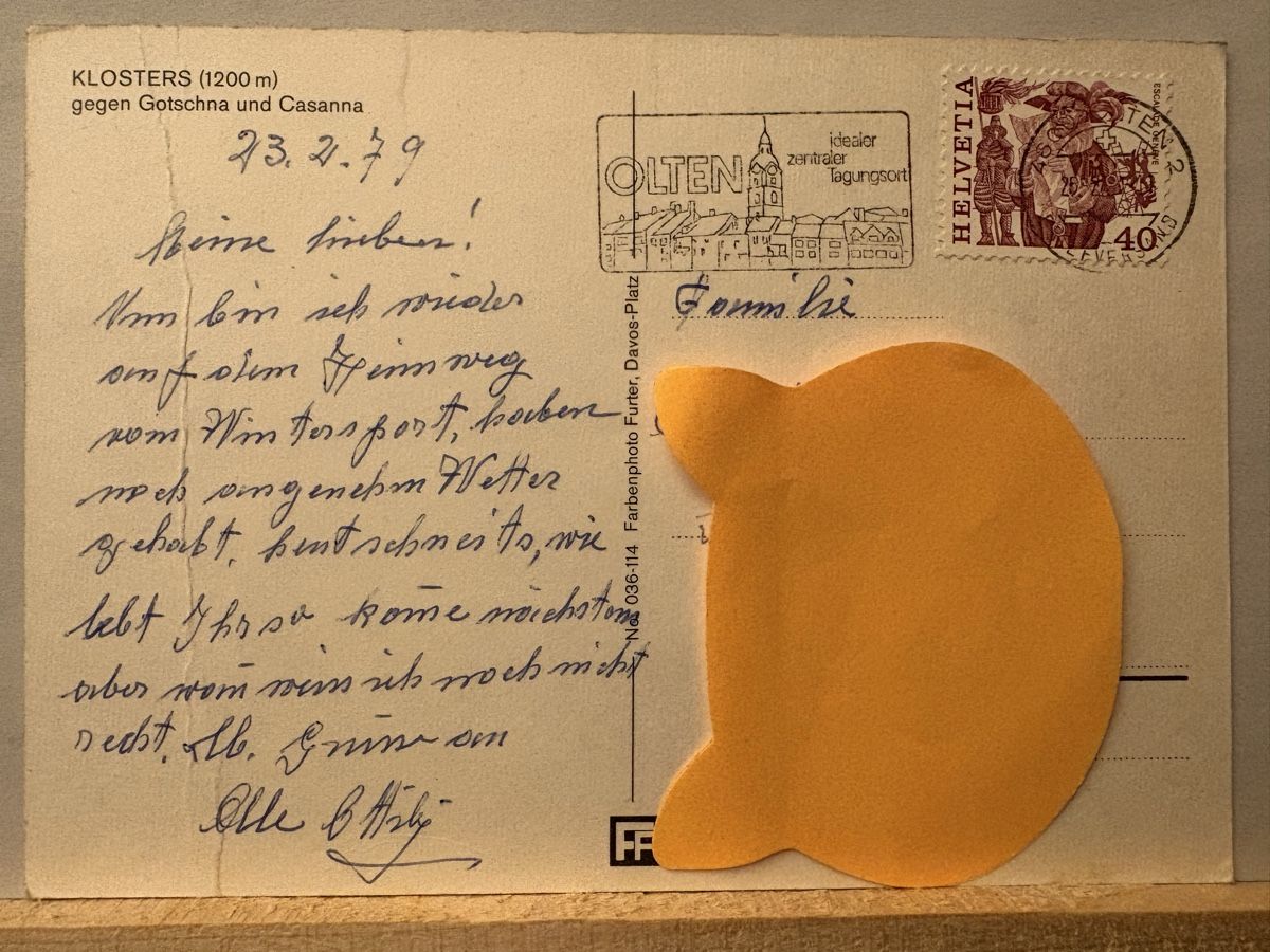 Cartoline postali: AK von Klosters – Usato da Rümlang venduto da Kartenpost1 1