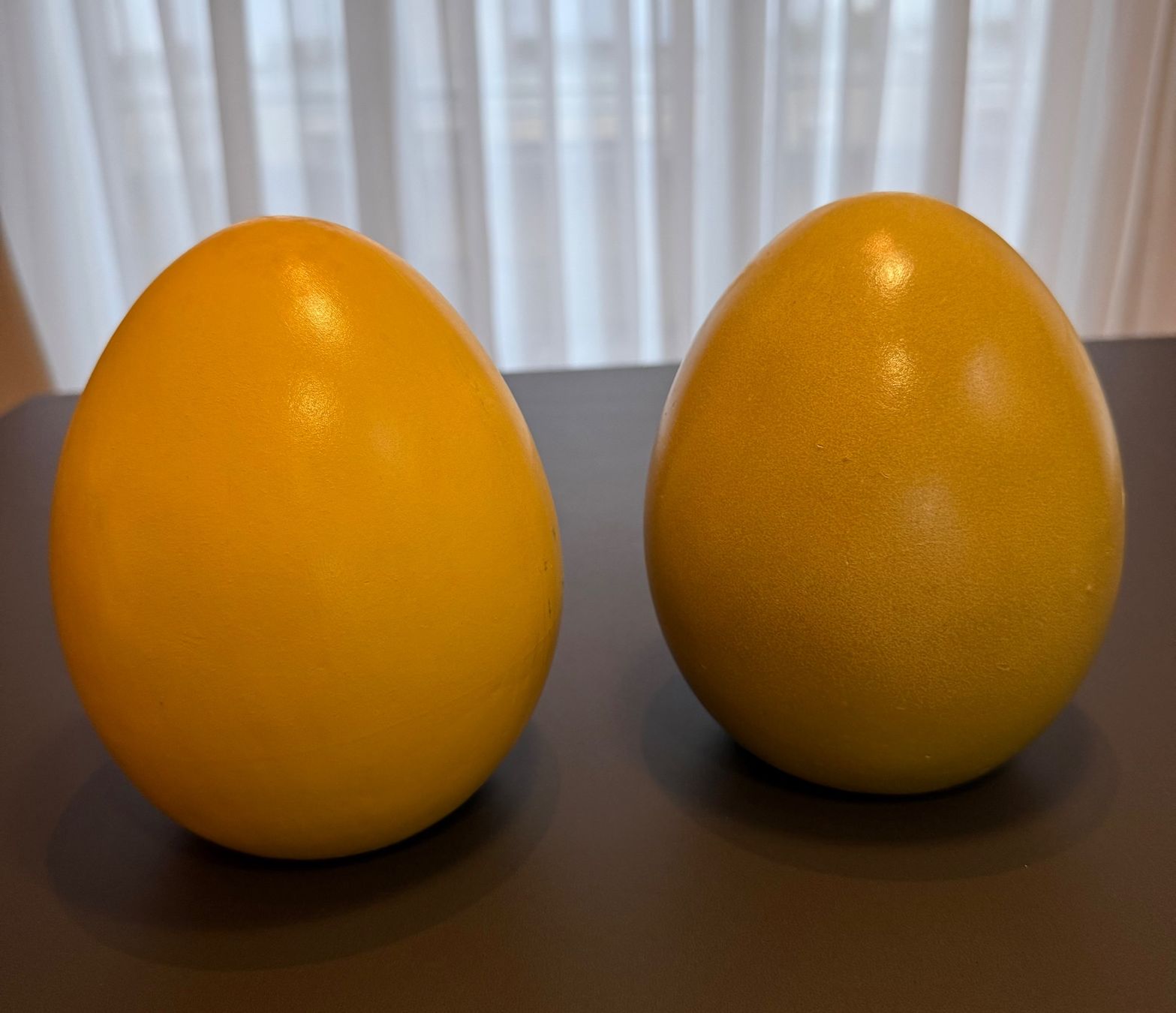 Tutte le decorazioni: 2 grosse Keramik Eier    DEKORATION – Usato da Subingen venduto da ArtBead 1