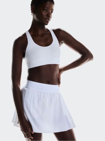 On Running Court Skirt Pleated Damen XS Weiss – wie neu