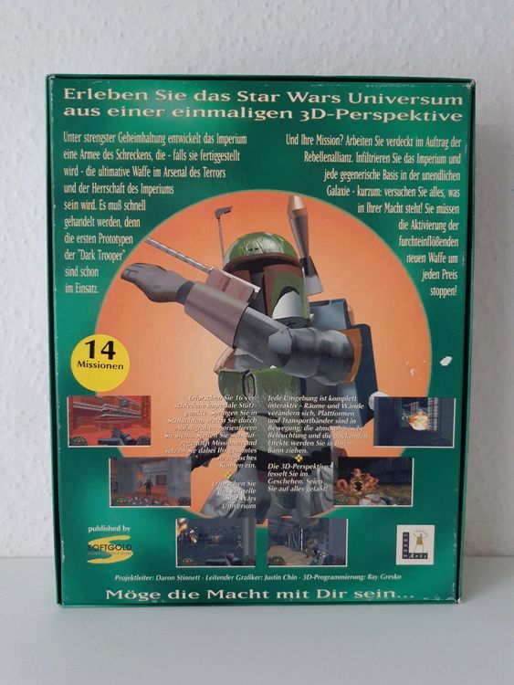 PC Game Star Wars: Dark Forces (1995) Big Box (Gebraucht) in
