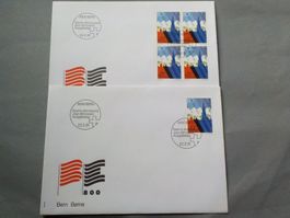 1991, FDC, Sondermarken I