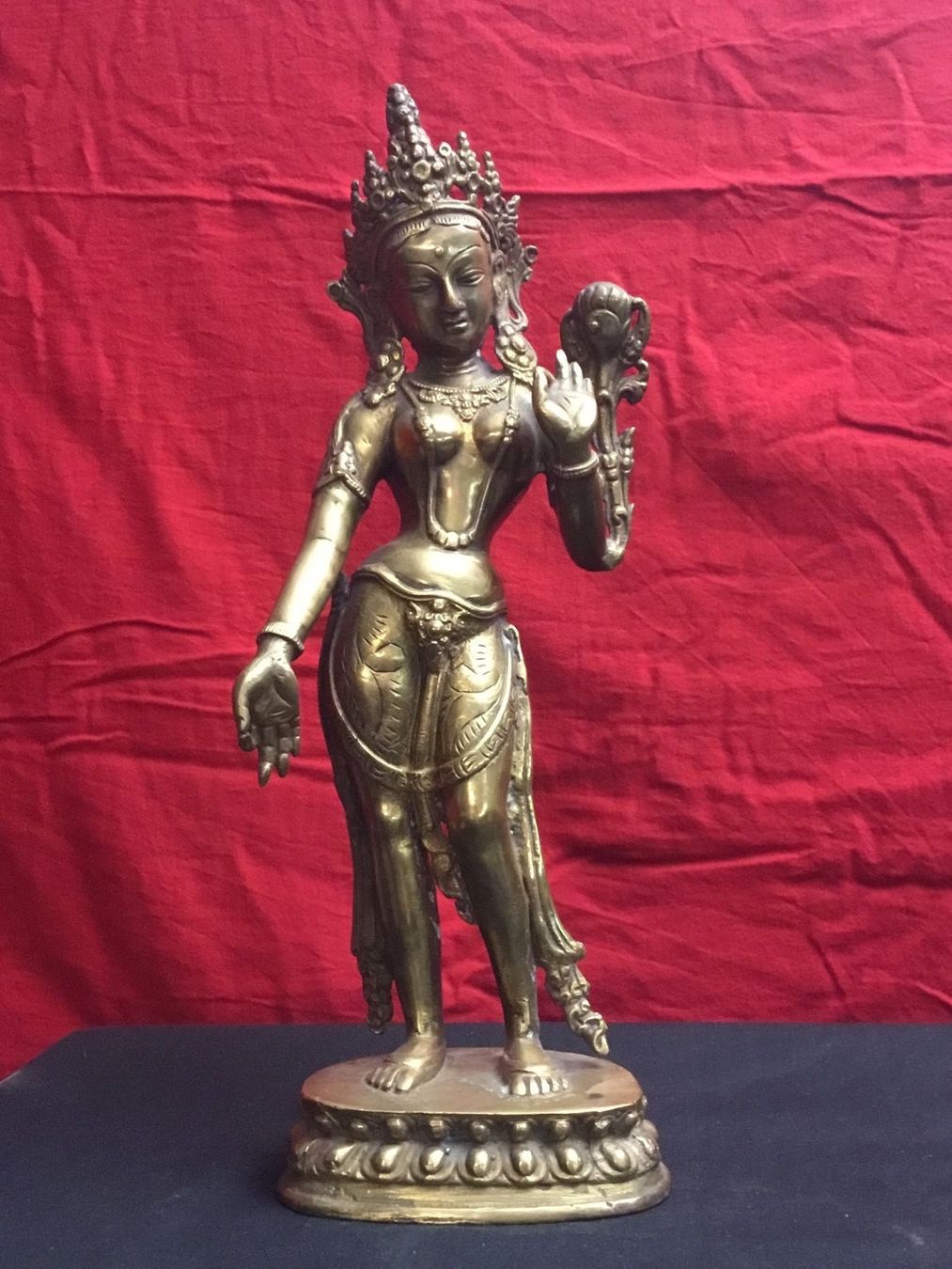 Sculture & Statue: Bronze Tara Figur, Nepal, Handarbeit – Usato da Schlieren venduto da Jeajet 5