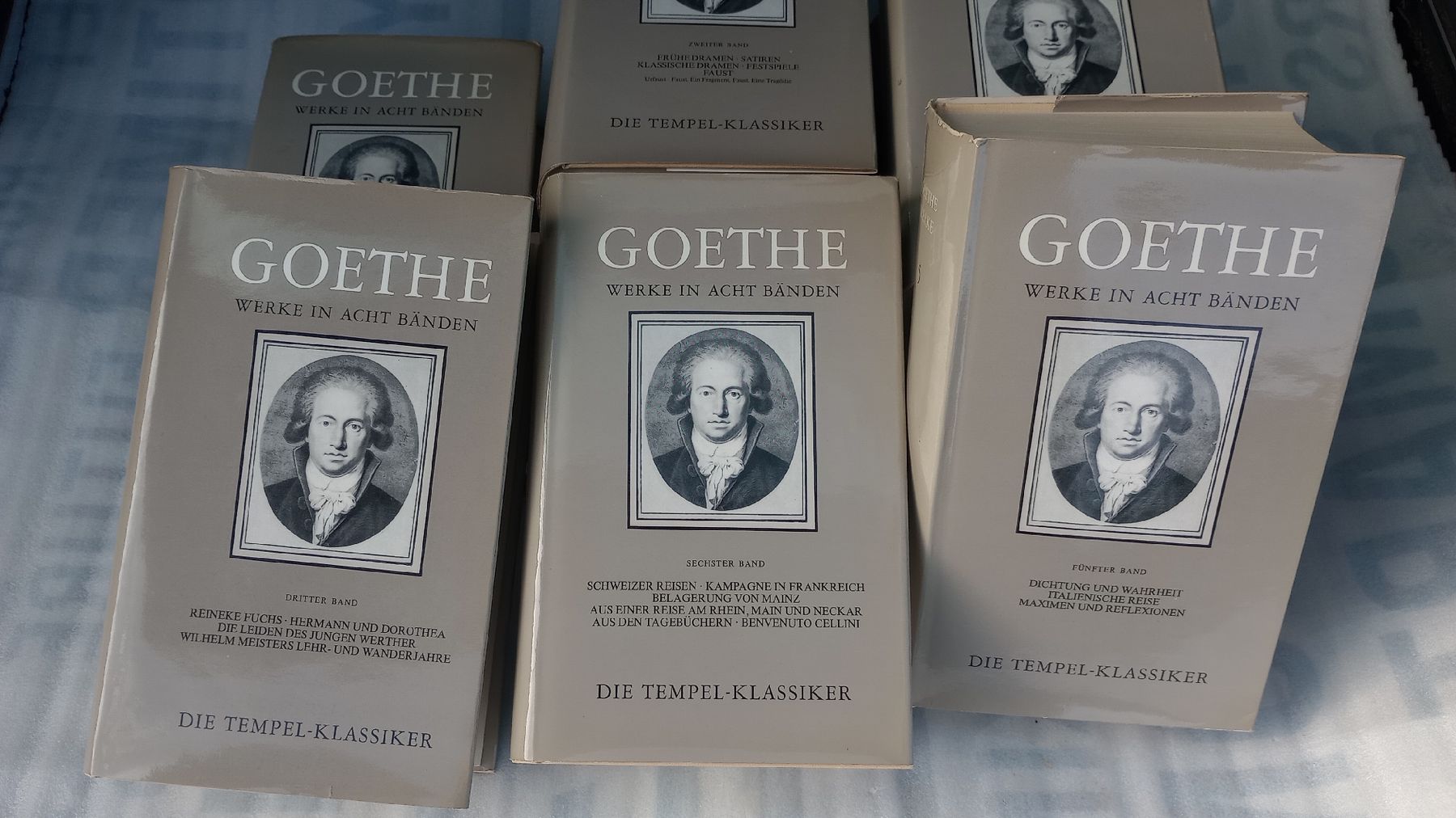 Libri: Goethe Werke in 8 Band – Usato da Lonay venduto da DanBadoux