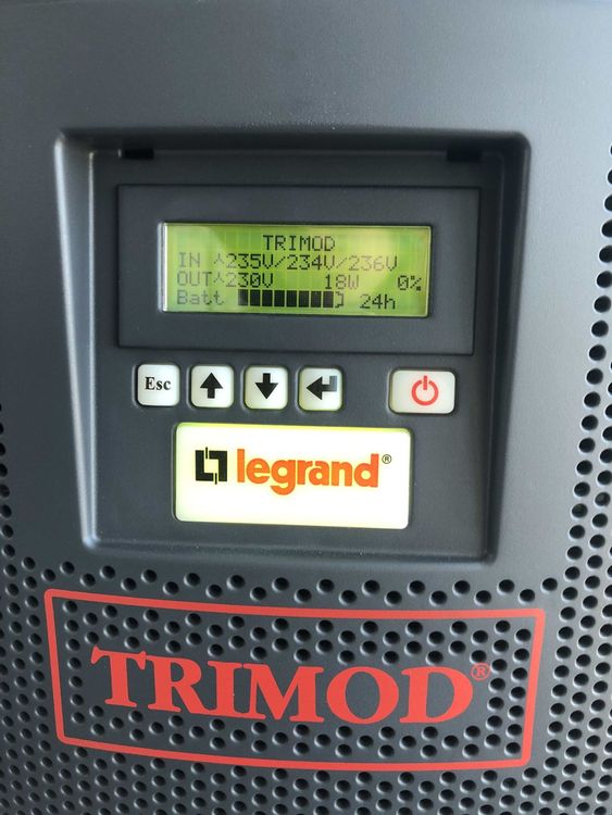 LEGRAND TRIMOD HE 3-PHASIGE MODULARE USV-ANLAGE 30 KVA (Gebraucht) in ...