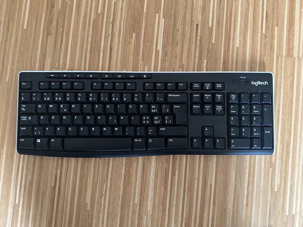 Tastaturen: Logitech K270 Wireless keyboard – Gebraucht aus Zürich von gab_9msp