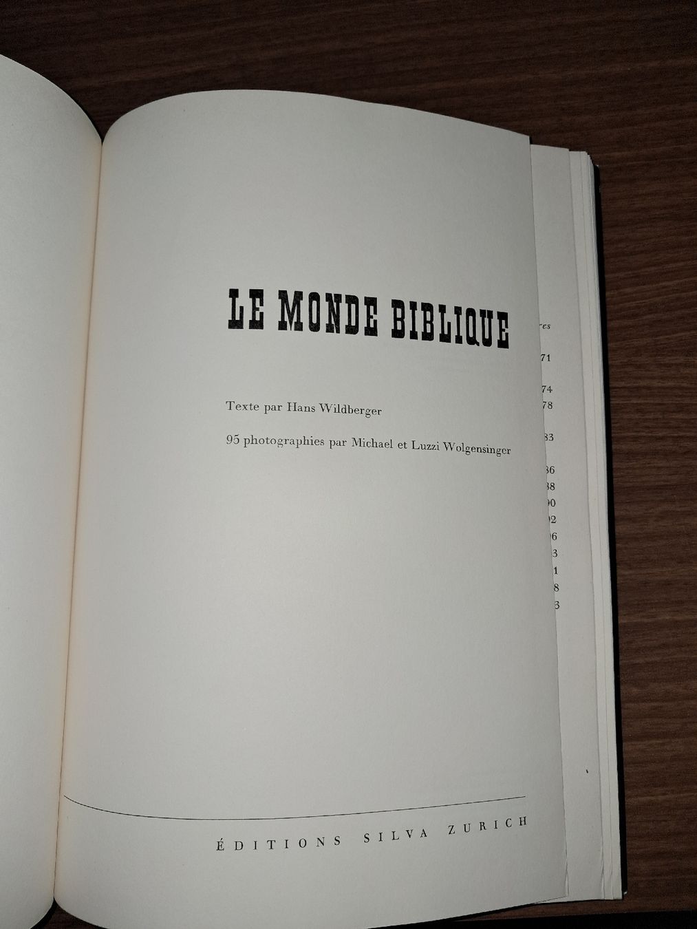 Bücher: Livre le monde biblique – Gebraucht aus Le locle von juliensaran 1
