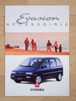Citroen Evasion Accessoirie - Schweizer Prospekt - P1546