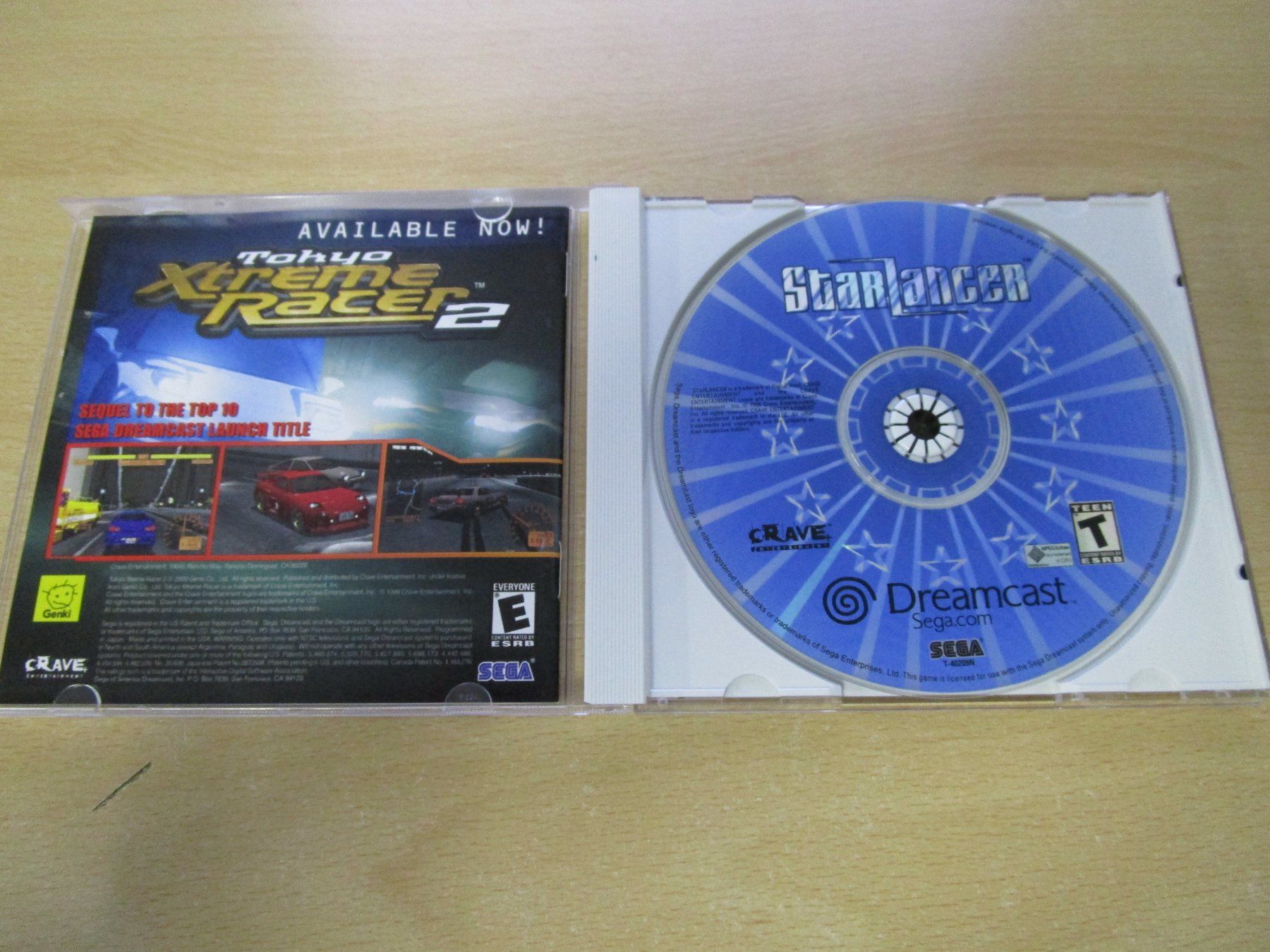 Sega Giochi: Star Lancer Sega Dreamcast NTSC/US Version Starlancer DC – Usato da Goldau venduto da agestuffer 2