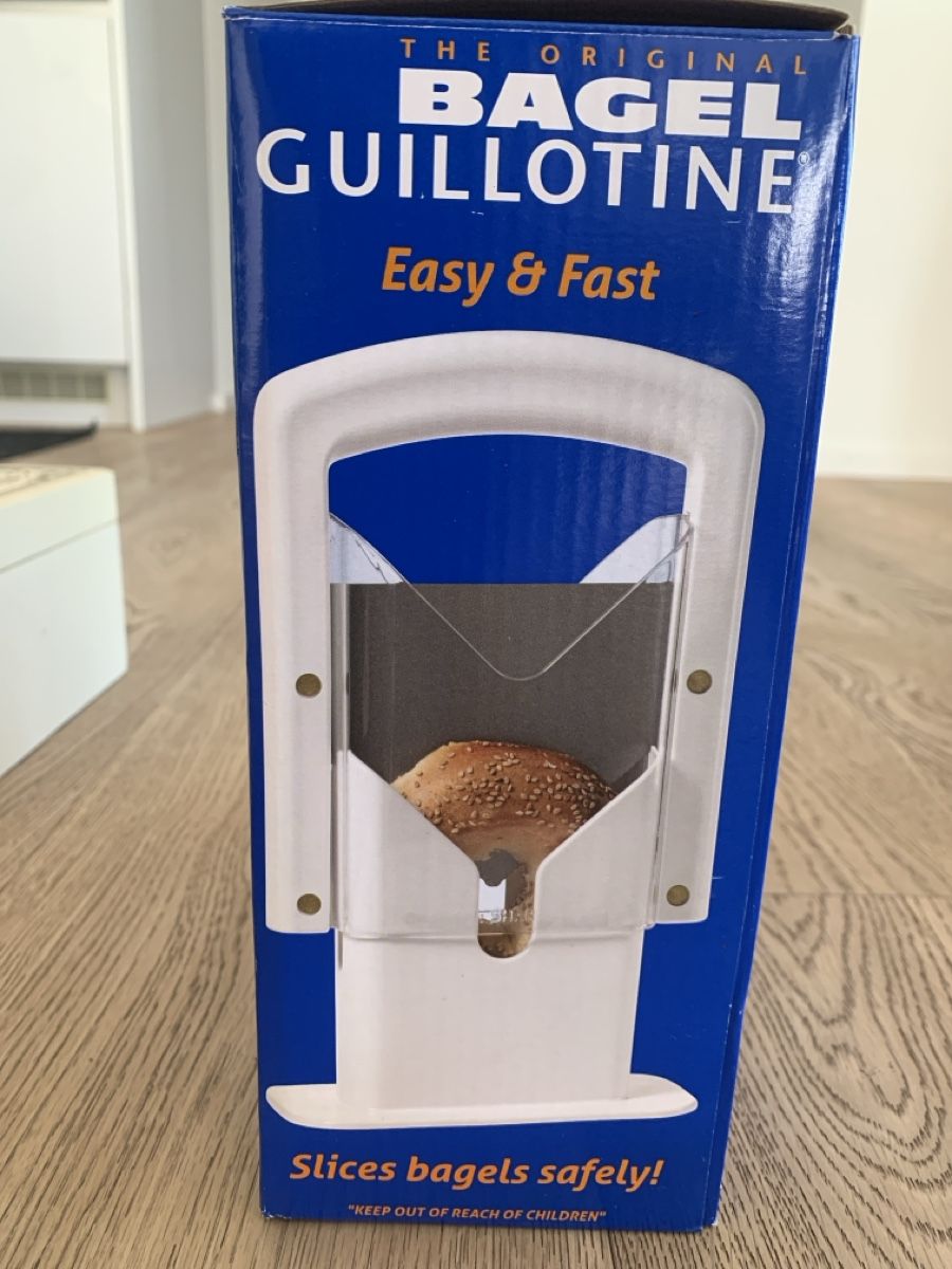 Küchengeräte: Bagel or Guillotine Slicer original KitchenCraft white – Gebraucht aus Immensee von vgitter 1