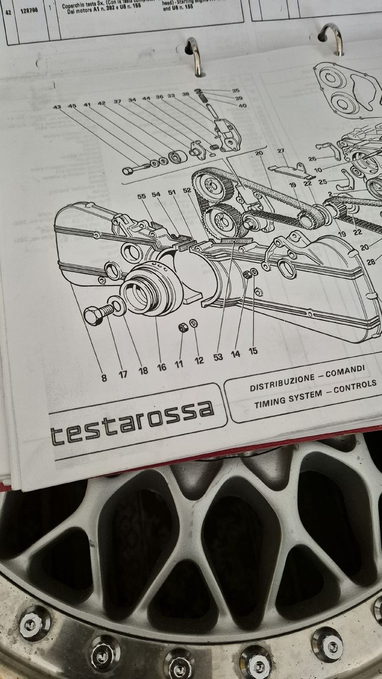 Ferrari Sonstiges Fahrzeugzubehör: Mode d'instructions moteur Ferrari Testarossa – Gebraucht aus Chexbres von Sciroccoelho