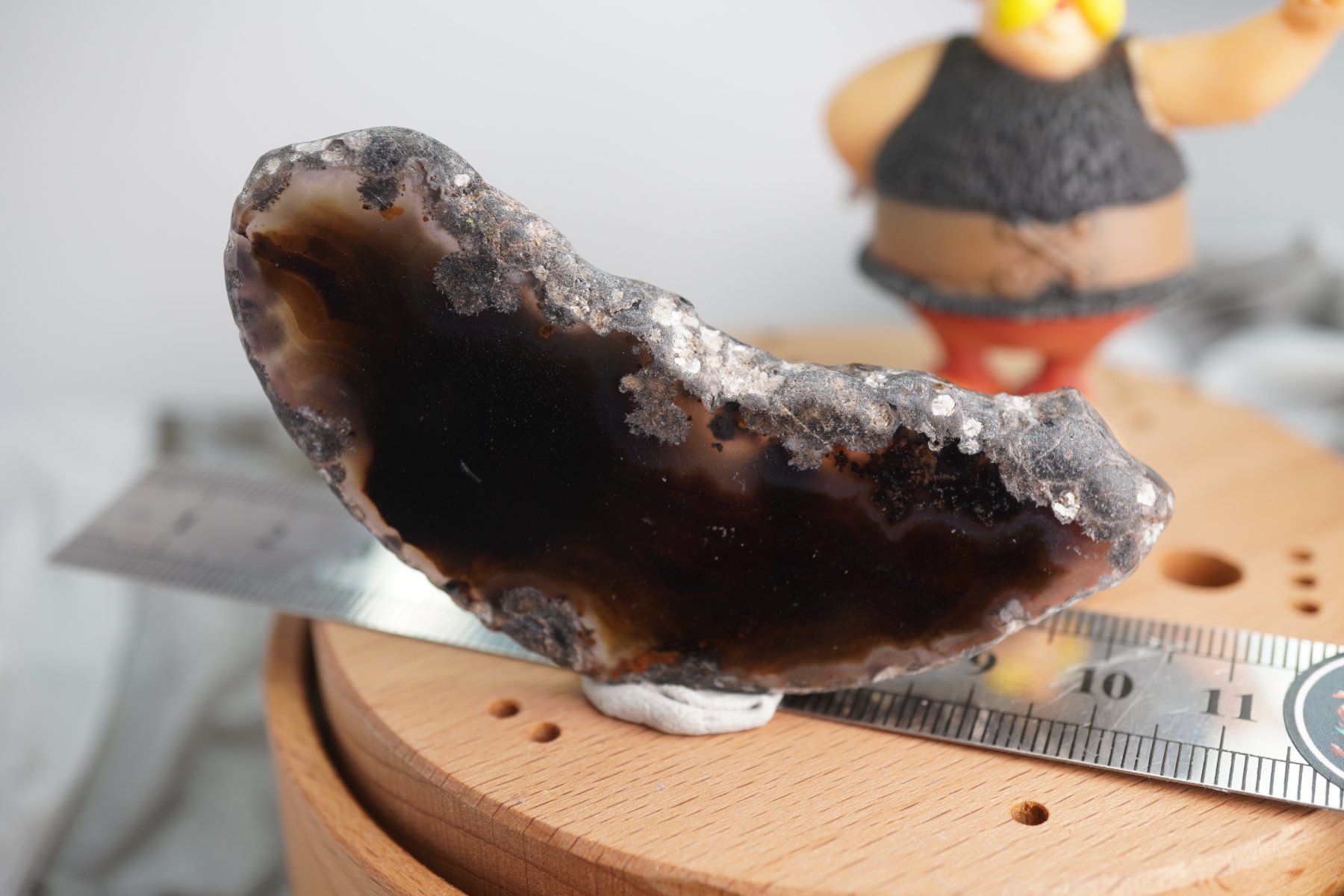 Mineralien & Heilsteine: Achat Schwarzer   Scheibe   Sarder   Ab 1.-(1) – Neu und originalverpackt aus Eschenbach SG von topstone 5