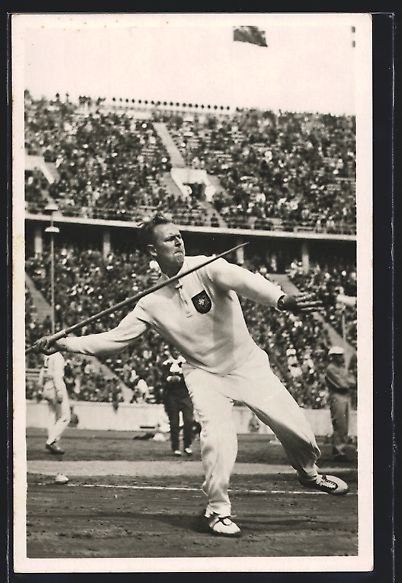 Cartoline postali: Berlin, Olympische Spiele 1936, Sperrwer – Usato da Berlin venduto da bartko-reher