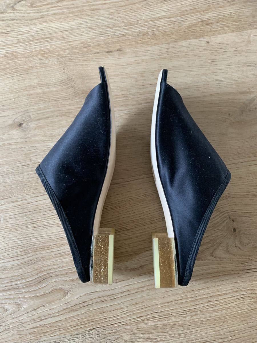 Repetto Scarpe da donna: Mules satinées de la marque Repetto – Nuovo (secondo la descrizione) da Genève venduto da vic_s9c5 5