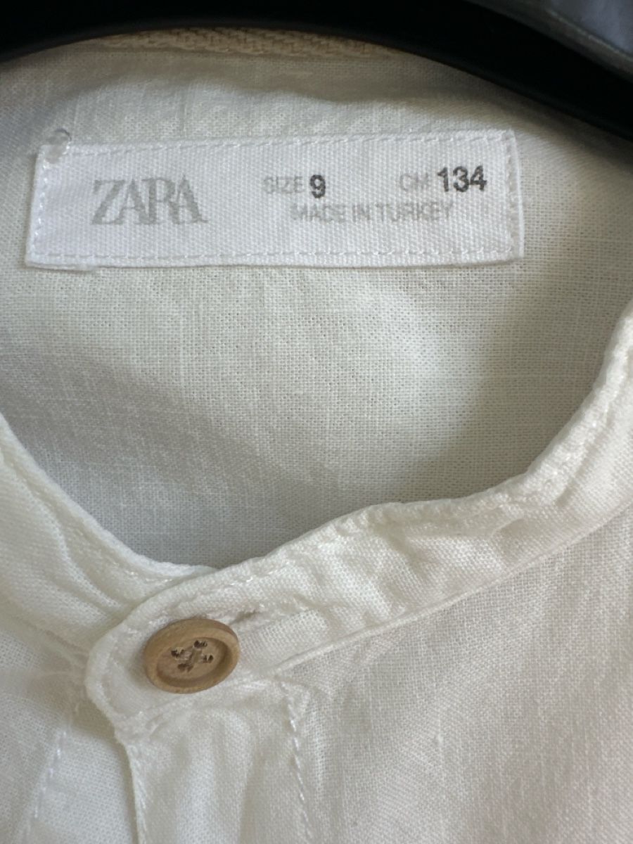 Zara Camicie, T-shirt & Polo: Chemise blanche Zara taille 9 ans – Nuovo (secondo la descrizione) da Commugny venduto da rus_my8v 1