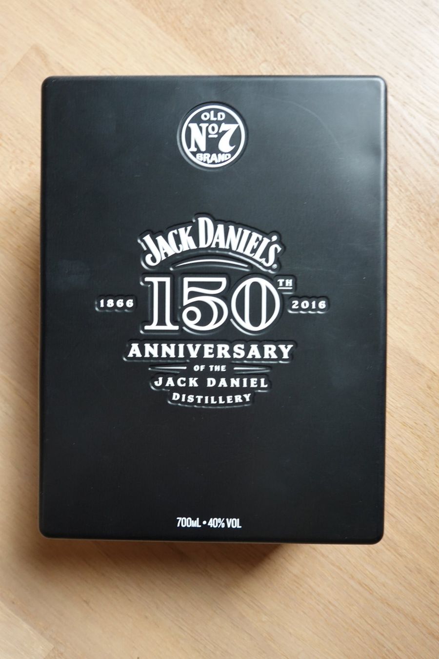 Jack Daniels Spiritueux: Jack Daniel's Blechdose 150th Anniversary ungeöffnet – Neuf (Voir description) à Jona par JOberg_25