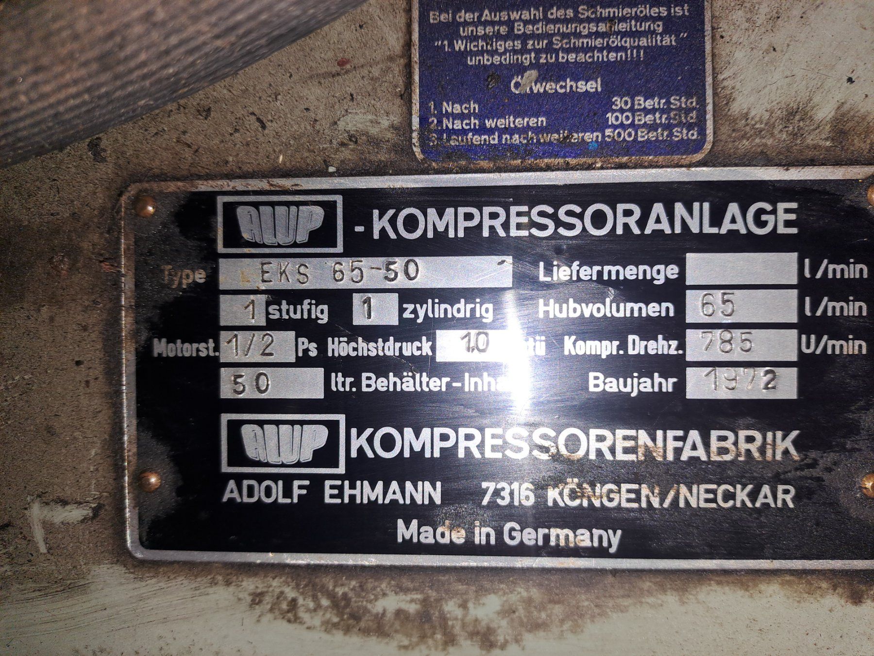 Compressori: Kompressor Luftkompressor Werkstatt Kompressor – Difettoso da Turbenthal venduto da speedtech 4