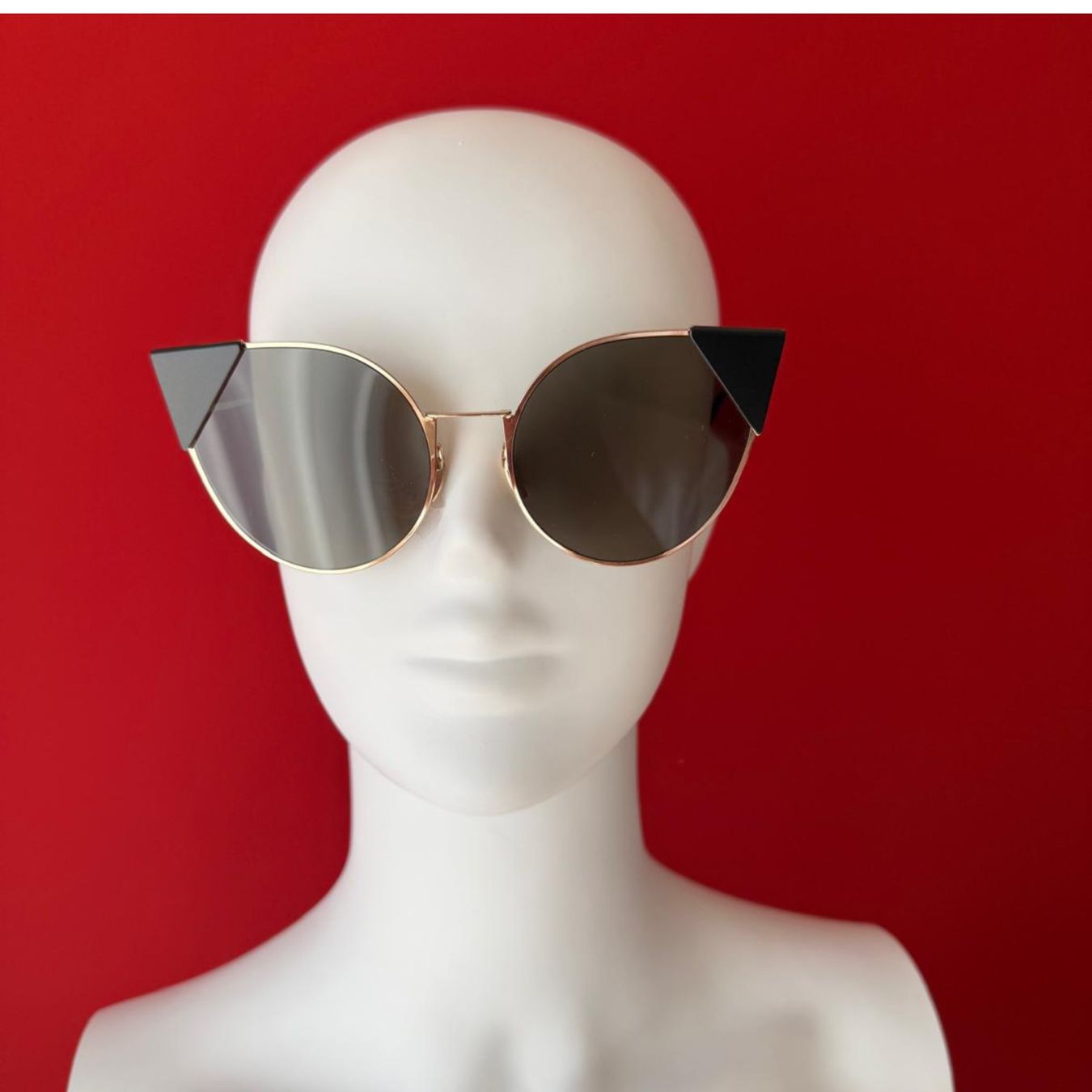 Fendi Occhiali & Lenti: Fendi Cat-Eye-Sonnenbrille – Usato da Oberarth venduto da SSS.