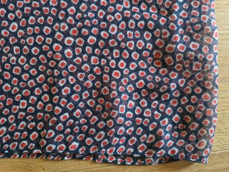 Tuch Schal Foulard 78 cm x 68 cm Stoff Tuch Loop Esprit