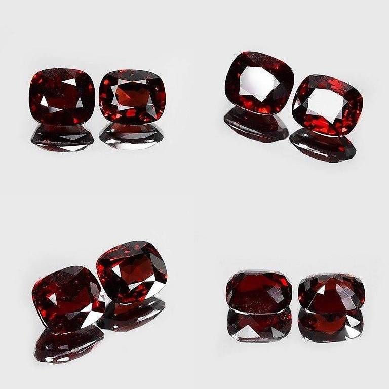 Edelsteine: Paire de Deep Dark Red Spinel - 2.18ct – Neu und originalverpackt aus La Neuveville von Esteban_BDM 2