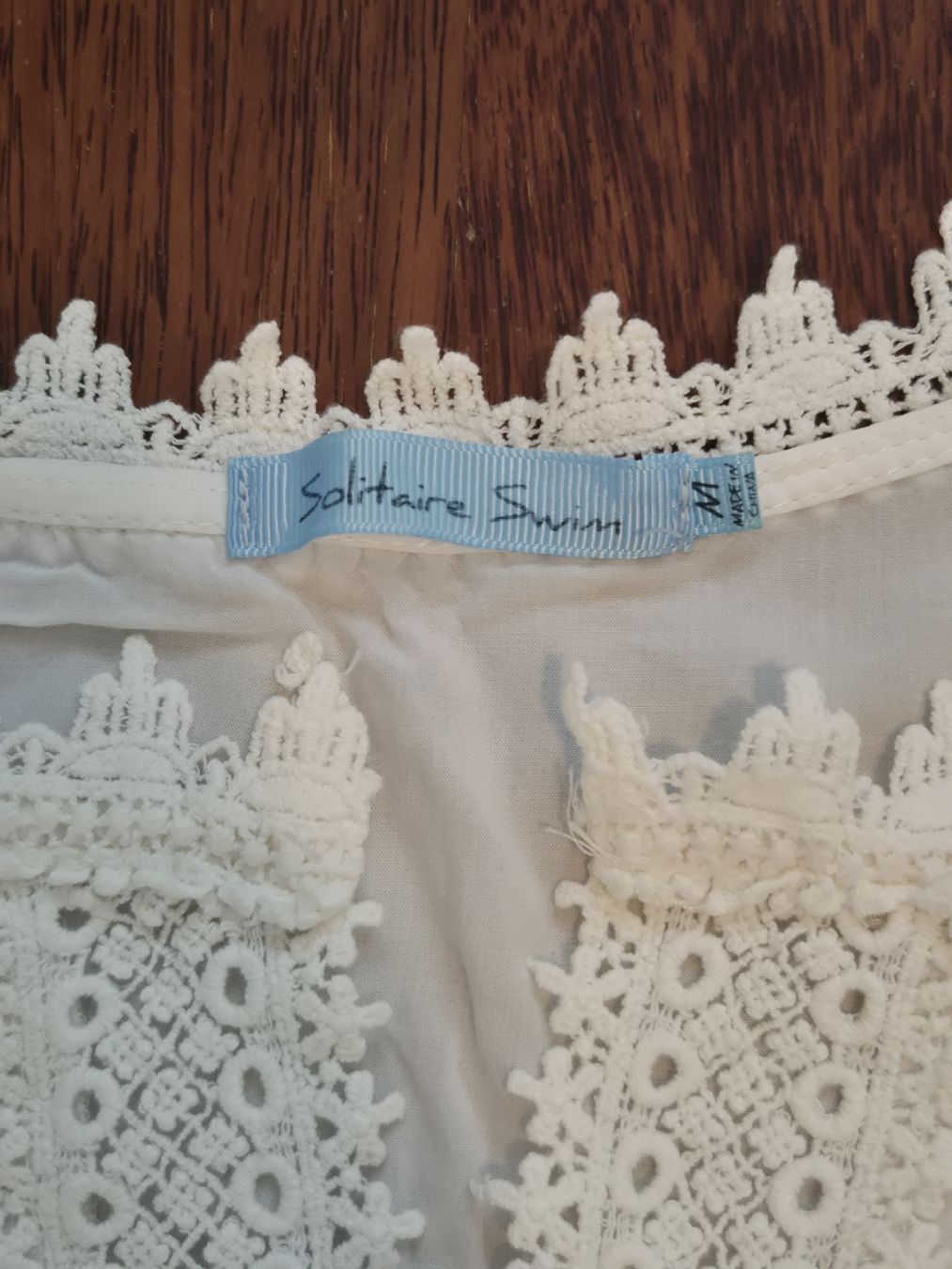 Tuniques: Weisses kurzes Strandkleid – Neuf (Voir description) à Strengelbach par ich1.0 2