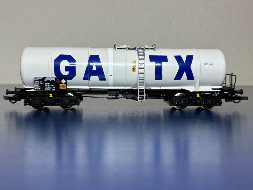 Zans Kesselwagen GATX * Citerne bogies GATX (Neu (gemäss Beschreibung ...