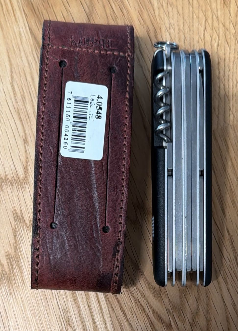 Victorinox Coltelli tascabile: VICTORINOX SACKMESSER MIT ETUI – Nuovo (secondo la descrizione) da Zürich venduto da Frei-Occasionen 2